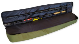 Чехол с фиксаторами для удилищ LeRoy (олива) 150