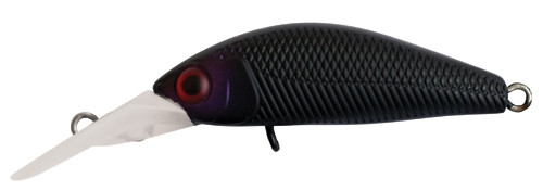 Воблер Jackall Diving Chubby Minnow 35мм 2,7г Mat Black Suspending