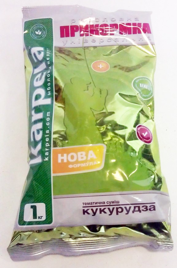 Прикормка Karpela Кукуруза 1 кг