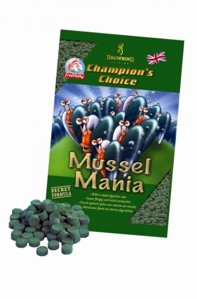 Пеллетс Browning Mussle Mania 6.0mm/1kg
