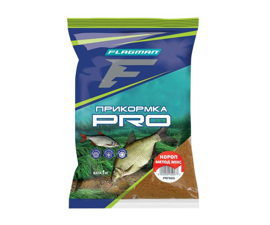 Прикормка Flagman PRO Карп Метод Микс 1 кг