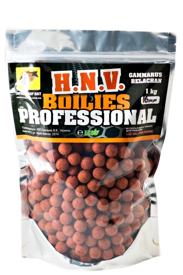 Бойлы CC Baits Professional Soluble Gammarus Belachan 20mm 1kg