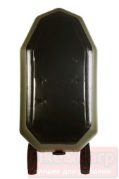 Надувная лодка Bark B-230CN гребная двухместная с навесным транцем