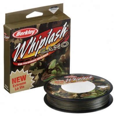 Шнур Berkley Whiplash Camo 110m 0.17mm 21.7kg