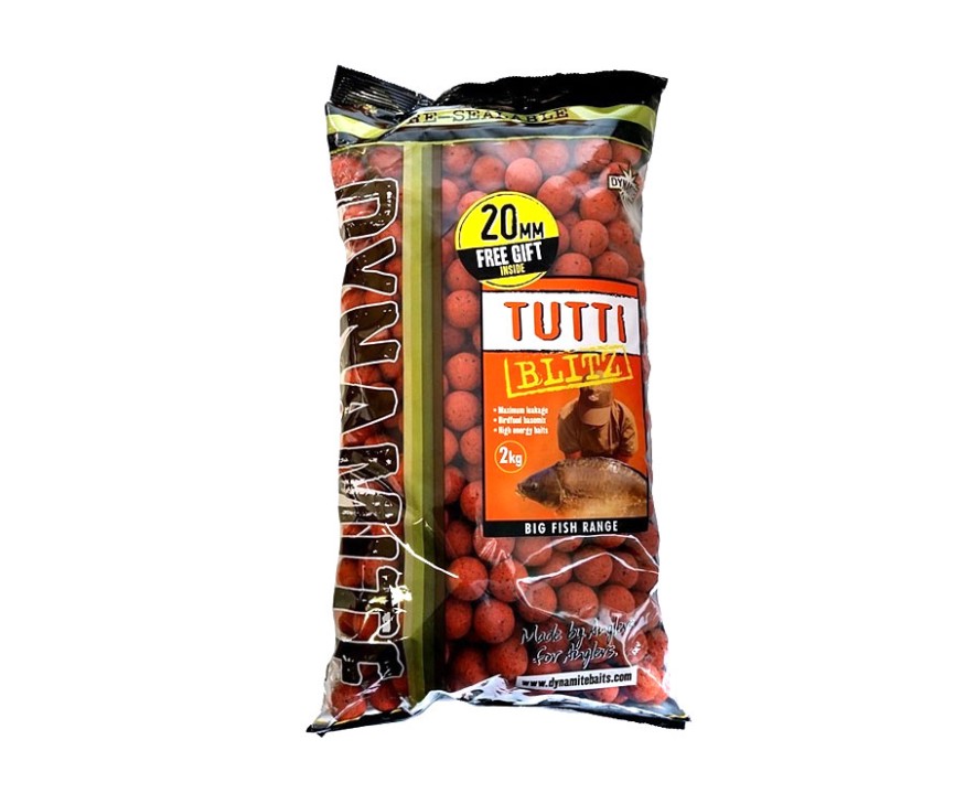Бойлы Dynamite Baits Tutti Blitz Shelf Life Boilie 2kg 20mm