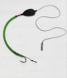 Оснастка на сома Monster Cat Single Hook Boilie 6/0 140g