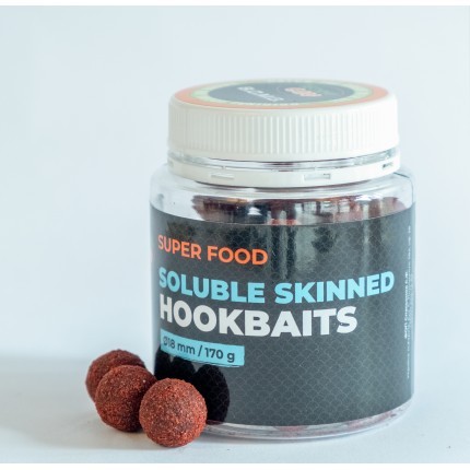 Бойлы насадочные в оболочке Soluble HookBaits  Squid Octopus  18mm уп/170гр