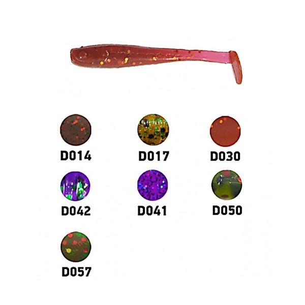 Силикон Fishing Roi Lake Minnow 35мм цвет-D057 уп.20шт.