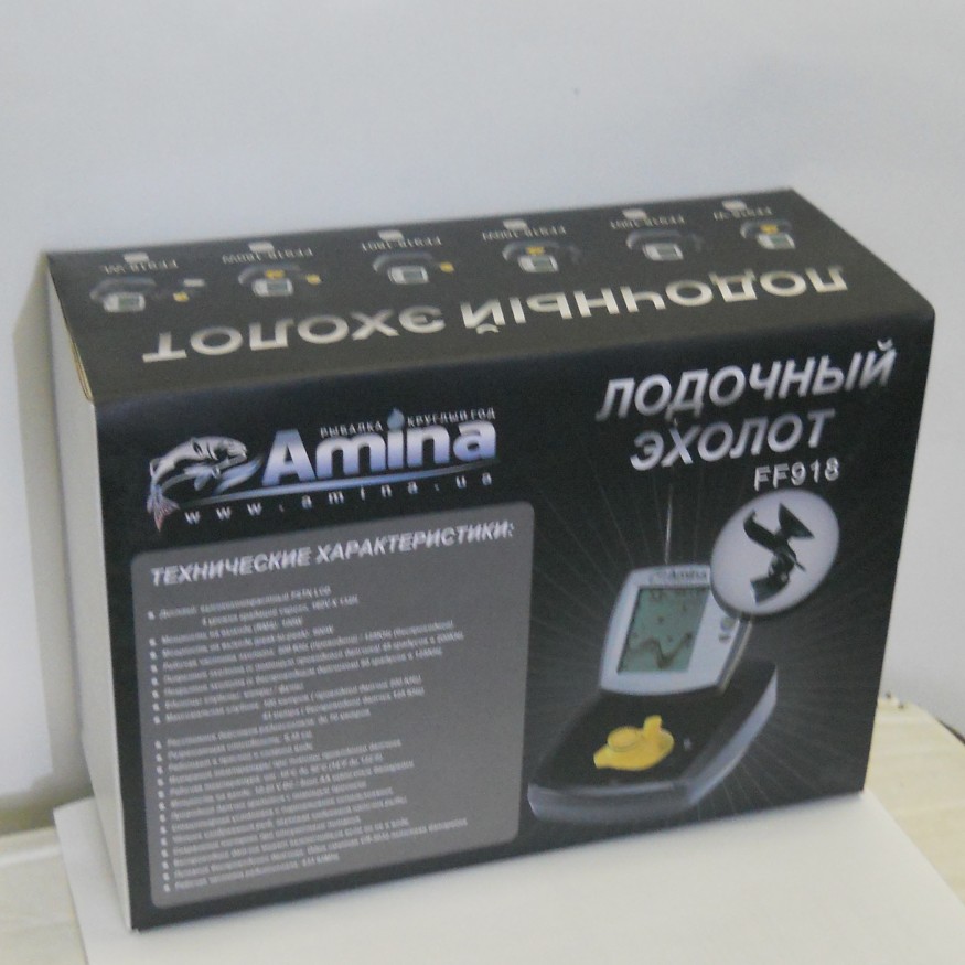 Эхолот Lucky Fish Finder FFW918-180 лодочный