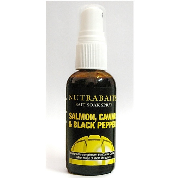 Спрей Nutrabaits SALMON,CAVIAR&amp;BLAK PEPPER 50мл
