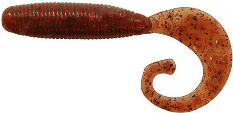 Съедобный силикон Reins FAT G TAIL GRUB 3&quot; 007 Ebimiso SP 12шт (6см)