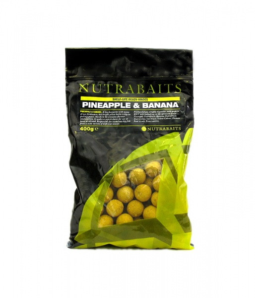 Бойлы Nutrabaits PINEAPPLE &amp; BANANA 10мм 400гр