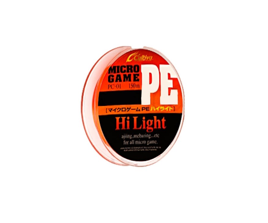 Шнур плетеный Owner Micro Game PE 3X 150m Orange