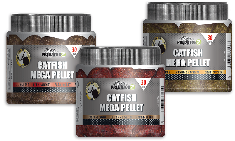 Пеллетс на сома Carp Zoom Predator-Z Catfish Mega Pellet 30mm, 230g, crab-chicken