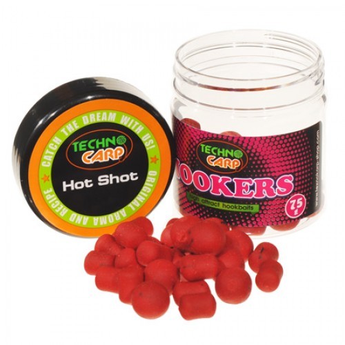 Бойлы Technocarp Hookers Hot Shot 14mm, 75g
