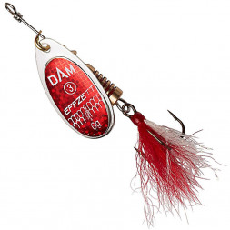 Блесна-вертушка DAM Effzett Standart с бородкой 10гр (reflex red)