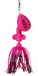 Блесна вертушка DAM MADCAT A-STATIC SCREAMING SPINNER 65g / FLUO PINK UV