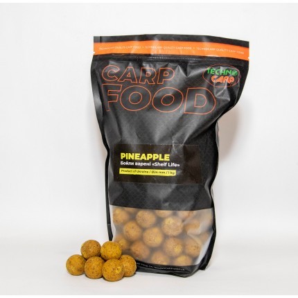 Бойлы Technocarp вареные &quot;Ананас&quot;24 mm 1kg