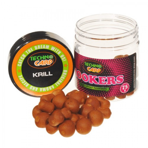 Бойлы Technocarp Hookers Krill 14mm, 75g