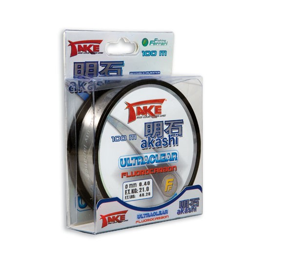 Флюорокарбоновая леска Lineaeffe Take AKASHI Fluorocarbon 0.18mm 4.50kg