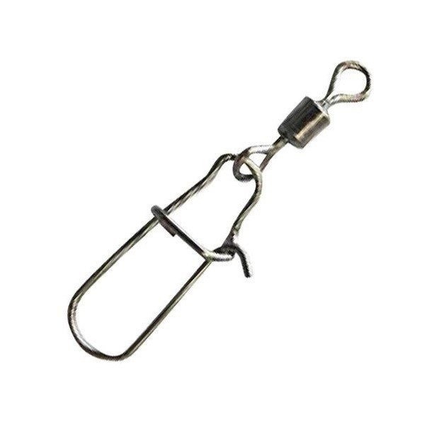 Вертлюжок DAM Effzett на ролике с защелкой Duo Lock Snap (американка)