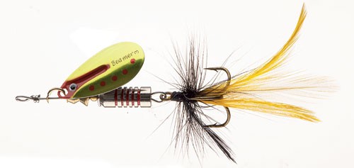 Вращающаяся блесна Cormoran Cora-Z Spinner Beamer №1 gold/red