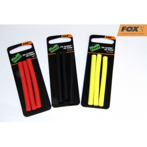 Пена для зиг-риг Fox Aligna Foam (3pcs, black)