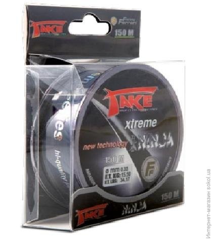 Леска Lineaeffe Take Xtreme Ninja 150м 0.20мм 5.5кг