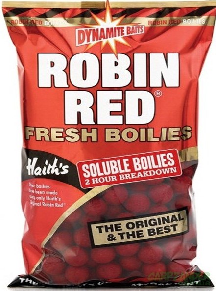 Бойлы Dynamite Baits Robin Red Soluble Boilies 18mm 1kg