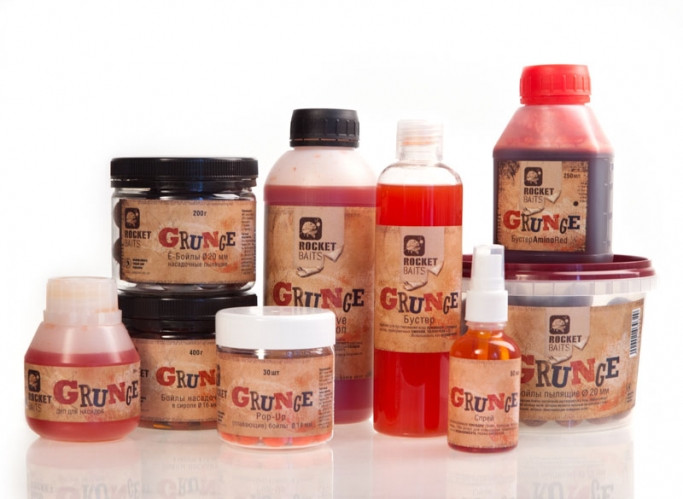 Мини-бойлы Rocket Baits насадочные Grunge 10 мм, 0,03 кг