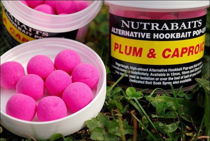 Бойлы Nutrabaits AH Pop-Up PLUM &amp; CAPROIC ACID 20мм
