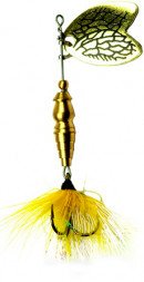 Блесна Mepps Bug Yellow May Gold 