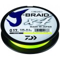 Шнур Daiwa J-Braid X4E 0.29mm 135m yellow