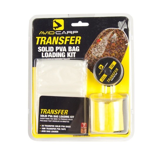 Пакеты Пва в наборе Avid Transfer Solid Pva Bag Loading Kit (60*120mm)