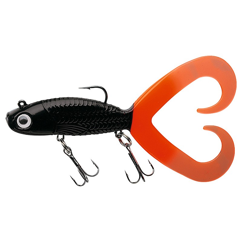 Мягкая приманка Cormoran Butterfly Soft Plastic Lures 20cm black/orange