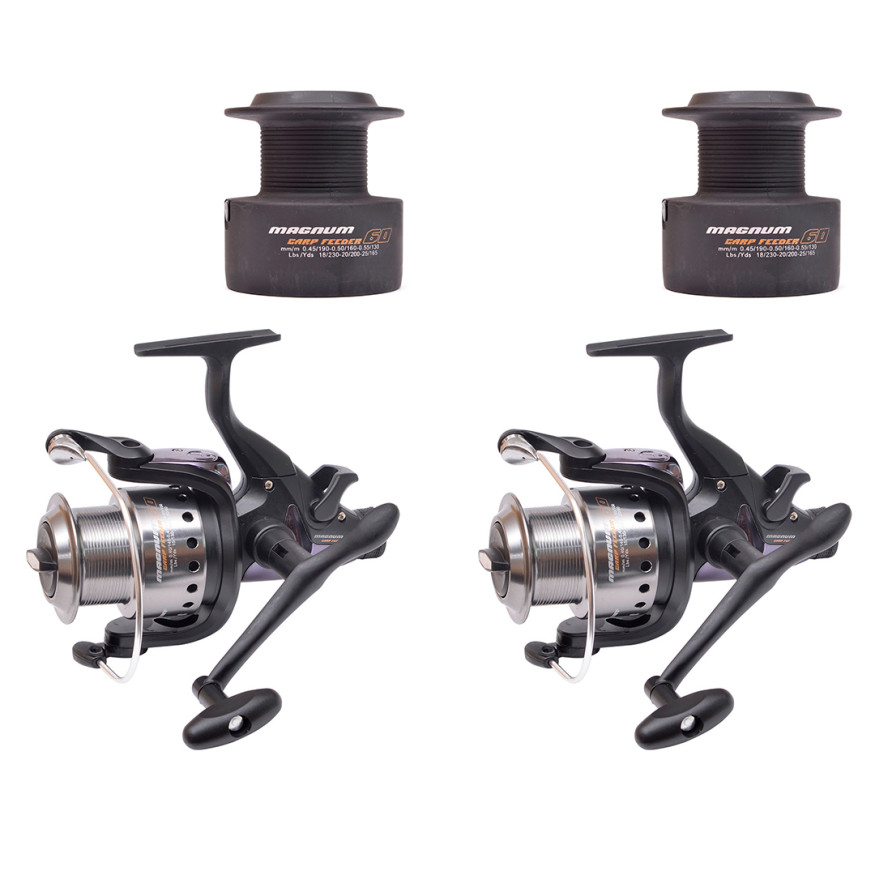 Набор катушек на карпа Flagman Magnum Carp Feeder 6000 2 шт