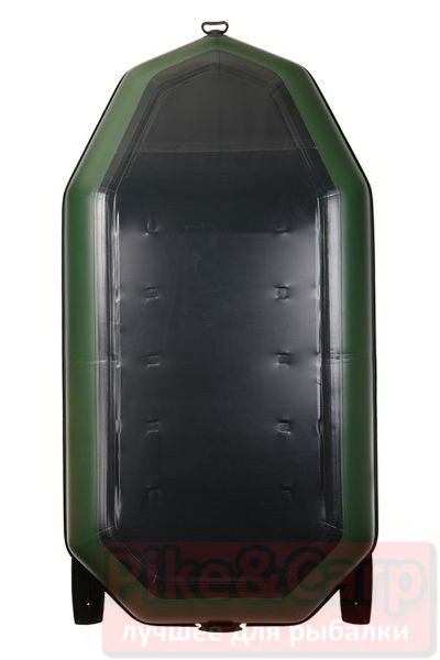 Надувная лодка Bark B-270NP гребная двухместная с навесным транцем и привальным брусом