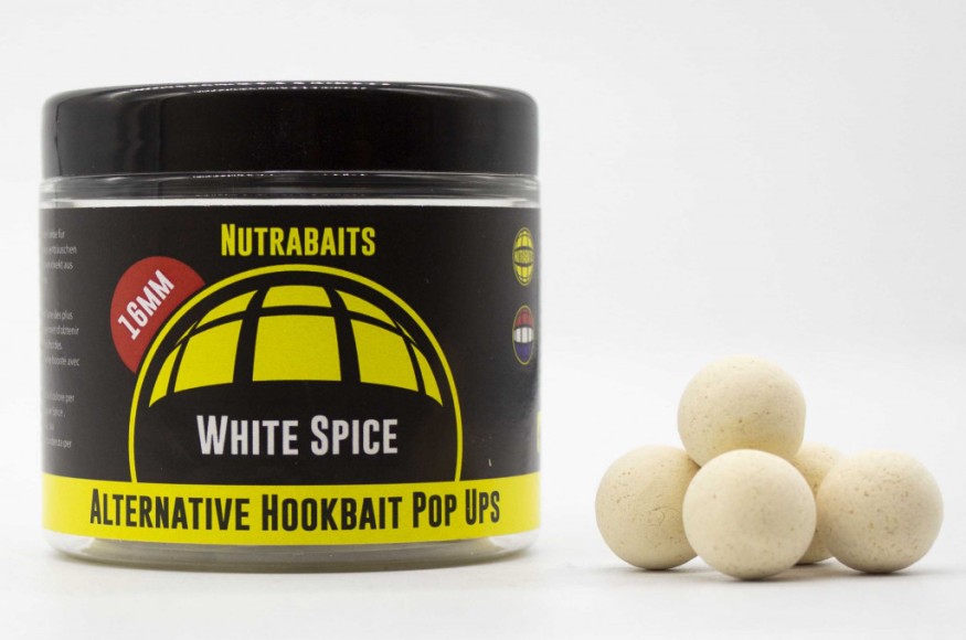 Бойлы Nutrabaits AH Pop-Up WHITE SPICE 12мм