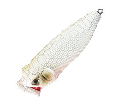 Воблер Nomura Bubble Popper 45mm 4,5g Ghost