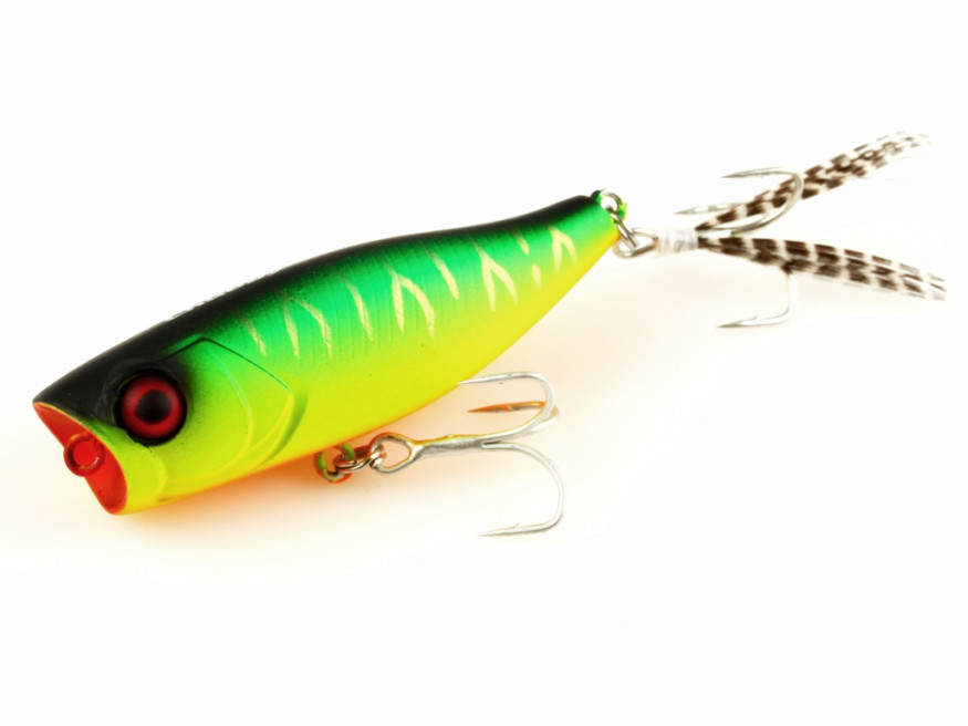 Воблер Jackall Chubby Popper 42 42мм 3,3г Mat Tiger F