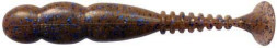 Съедобный силикон Reins FAT ROCKVIBE SHAD 4&quot; 020 Yoshinobori Blue SP 6шт (10см)