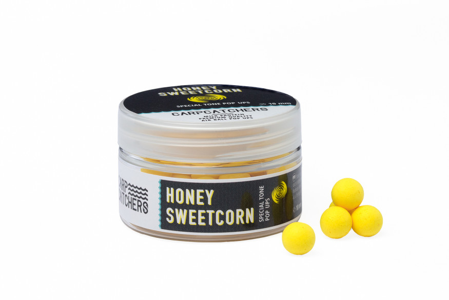 Бойлы pop-up Carp Catchers Honey Sweetcorn 10 mm