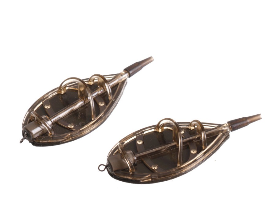 Набор кормушек Flagman Flat Feeder L 2 шт (50+60 г)