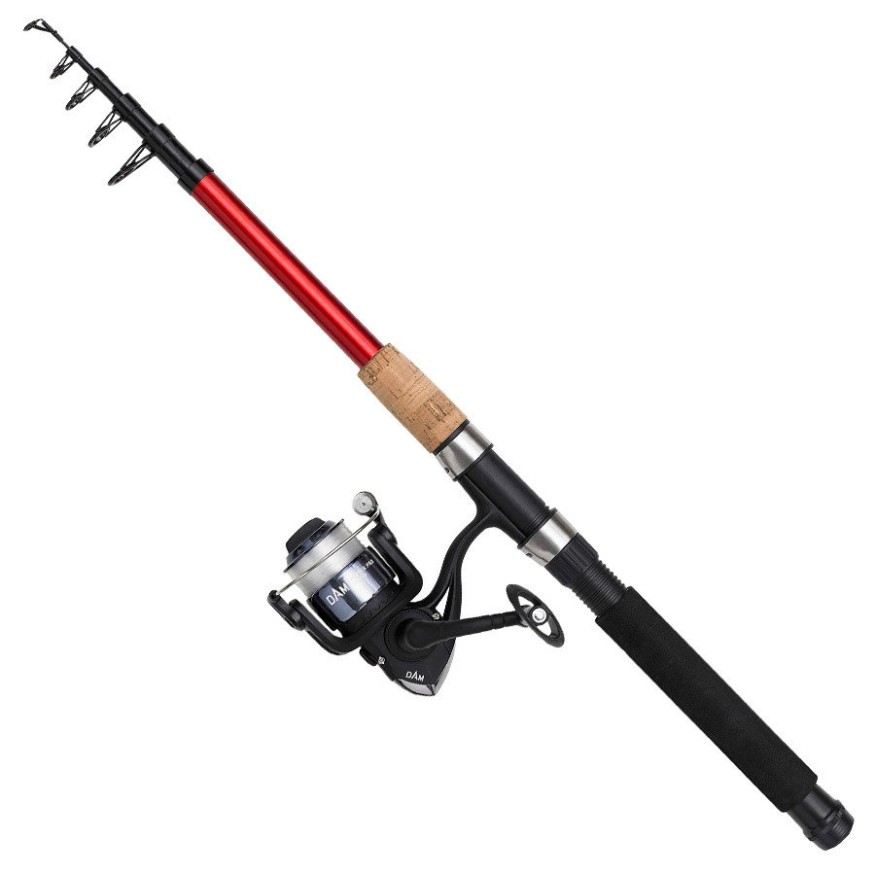 Набор DAM Fighter Pro Combo T-Spin 2.40m 10-50gr + FD30