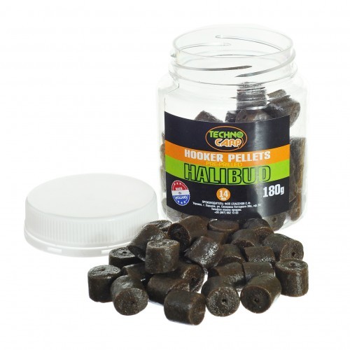 Насадочный пеллетс Hooker Pellets Halibut 180 гр