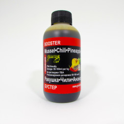 Активный бустер Grandcarp РАКУШКА•ЧИЛИ•АНАНАС серии PREMIUM 200 мл (BST061)
