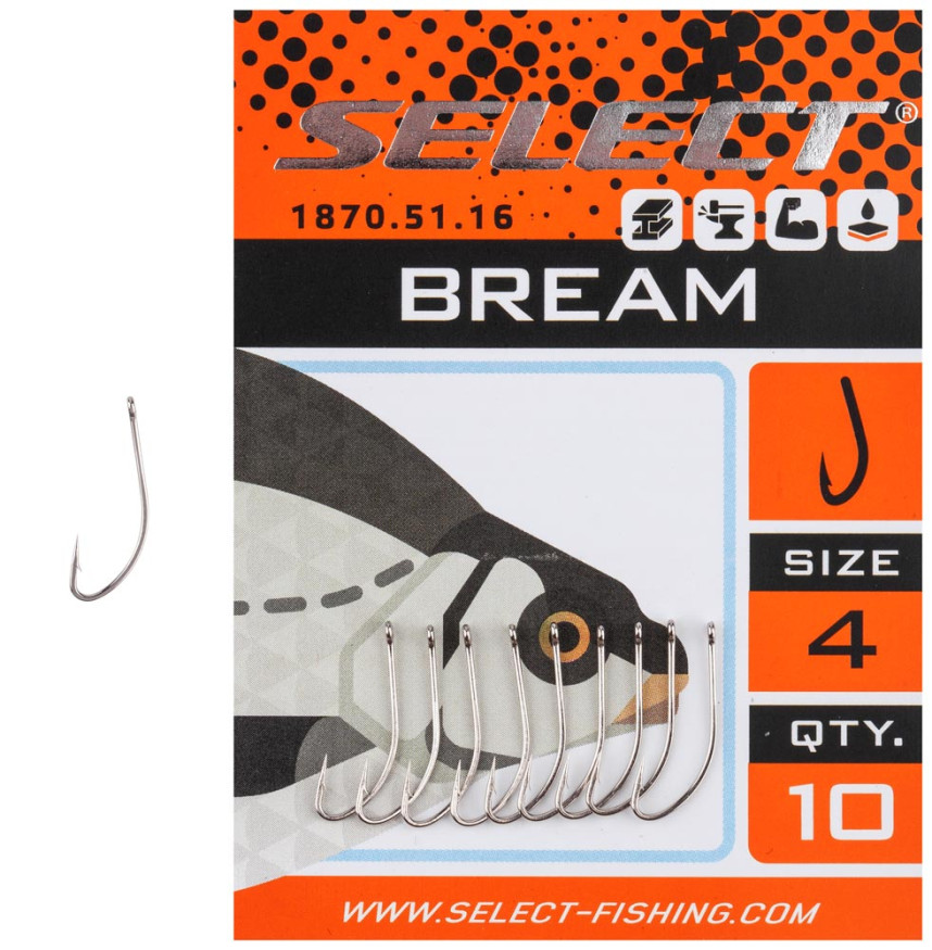 Крючок Select Bream №4