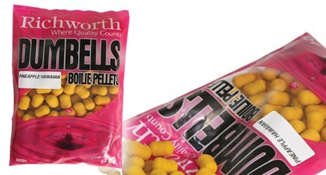 Бойлы Richworth Dumbell Boilie Pellets 14mm Halibut, 400g