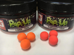 Бойлы Rocket Baits Pop-Up Premium Слива 14mm 30g