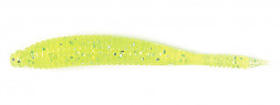 Съедобный силикон Lucky John S-Shad 2.8" Lime Chartreuse 7ps